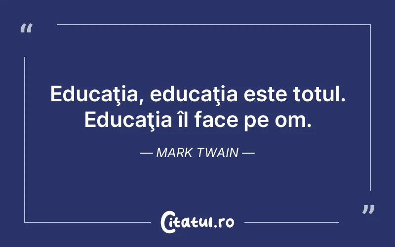Citat Mark Twain - citate viata