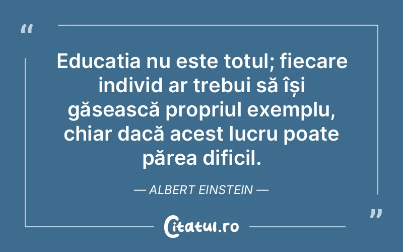 Citat Albert Einstein - citate viata