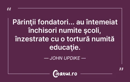 Trage linie şi vei vedea: ignoranţa e ...