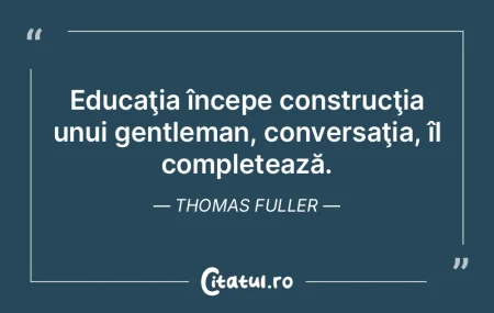 Educaţia este descoperirea treptată a ... Educaţia este descoperirea treptată a ...