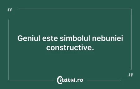 Nici un geniu, oricât de mare, nu poate... Nici un geniu, oricât de mare, nu poate...