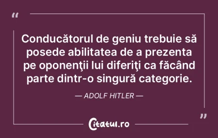 Mediocritatea poate vorbi, dar numai gen... Mediocritatea poate vorbi, dar numai gen...