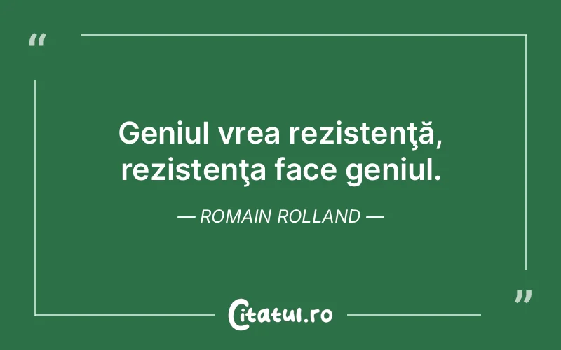 Citat Romain Rolland - citate viata