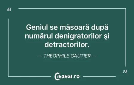 Talentul se naște dintr-o adâncime nes...