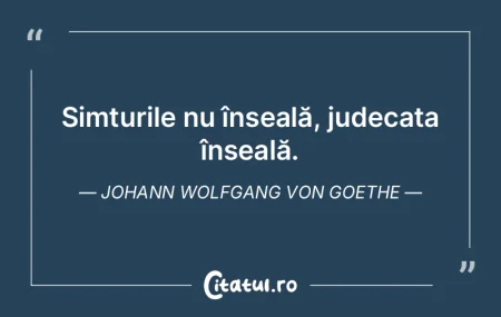 O buna judecata vine din experienta si d... O buna judecata vine din experienta si d...
