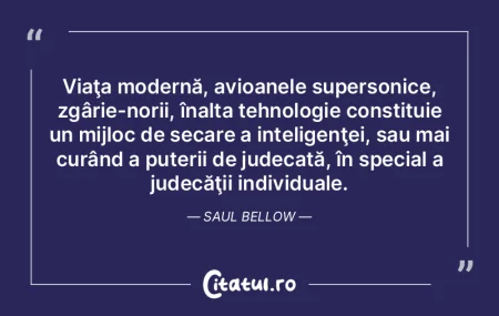Nu te poţi baza pe propria judecată at... Nu te poţi baza pe propria judecată at...