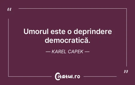 Umorul a fost privit în mod justificat ... Umorul a fost privit în mod justificat ...