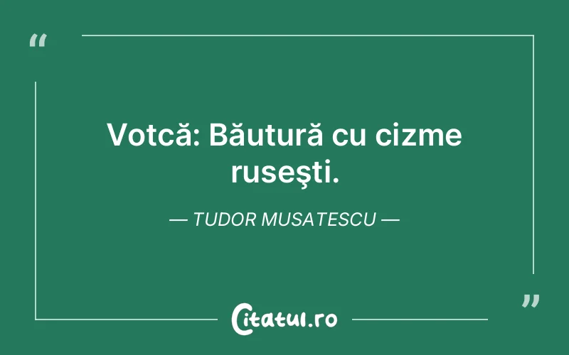 Citat Tudor Musatescu - citate viata