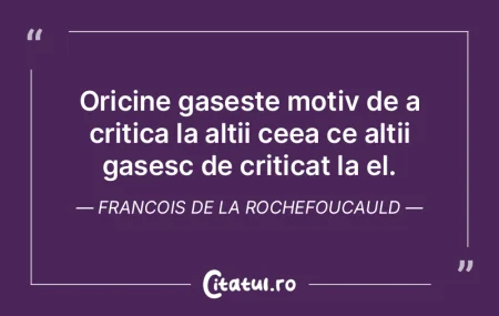 Nu-i critica pe alţii; ei sunt doar ce ... Nu-i critica pe alţii; ei sunt doar ce ...