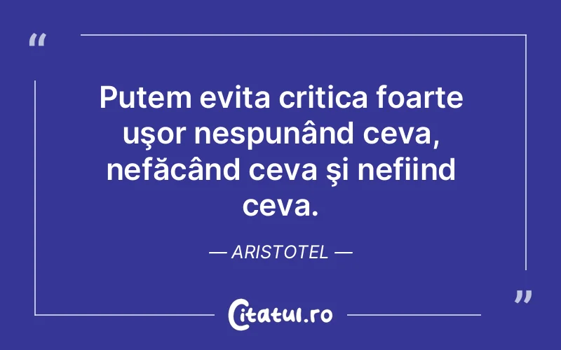 Citat Aristotel - citate viata
