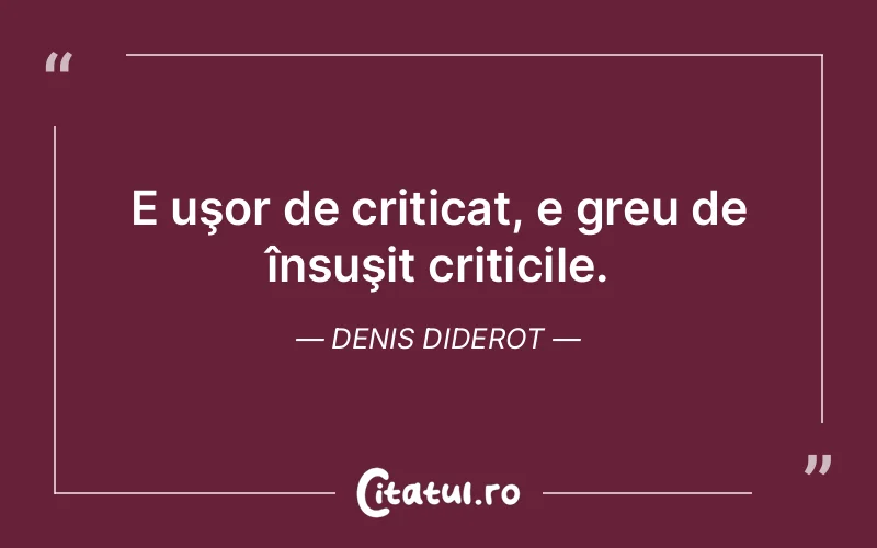 Citat Denis Diderot - citate viata