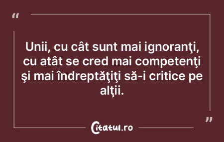 Păduchiosul să nu-l critice pe cel ce ...