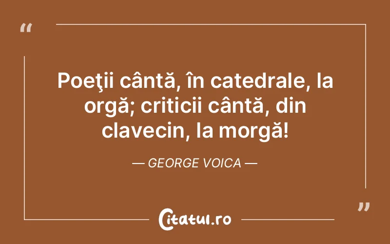 Citat George Voica - citate viata