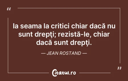 E uimitor să vezi câţi critici trăie... E uimitor să vezi câţi critici trăie...