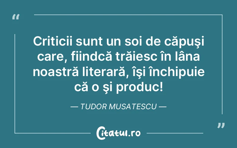 Citat Tudor Musatescu - citate viata