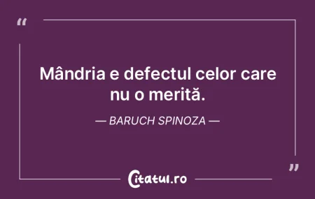 Mândria atârnă în balanţă tot atâ... Mândria atârnă în balanţă tot atâ...
