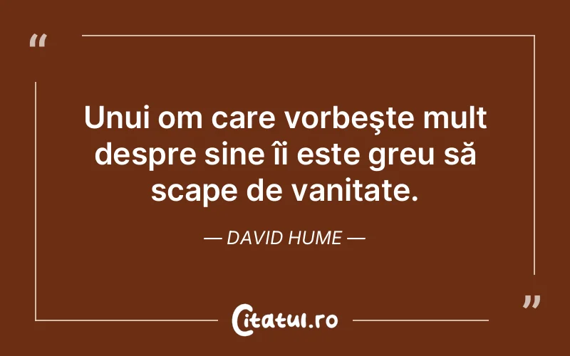 Citat David Hume - citate viata