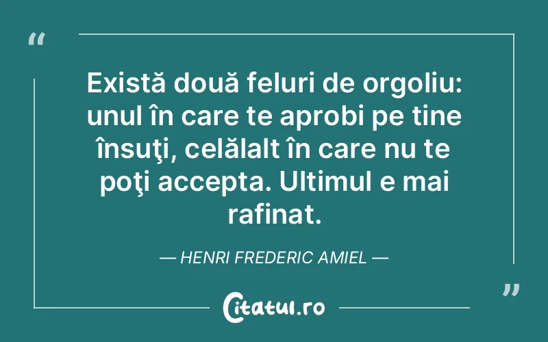 Citat Henri Frederic Amiel - citate viata