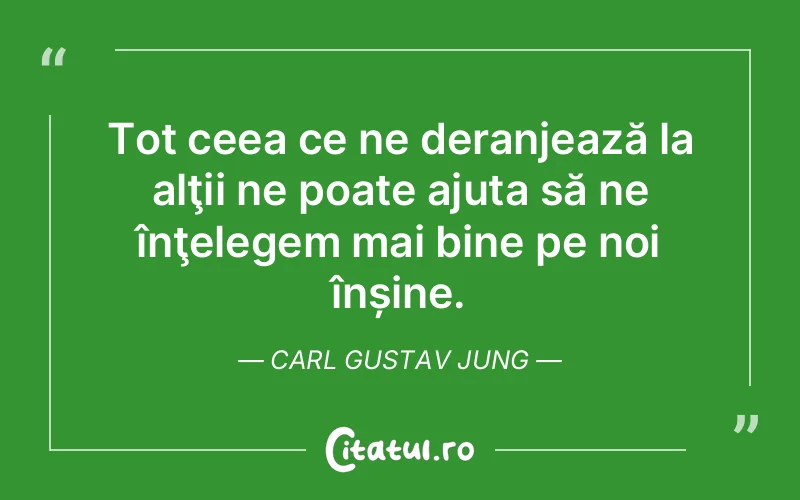 Citat Carl Gustav Jung - citate viata