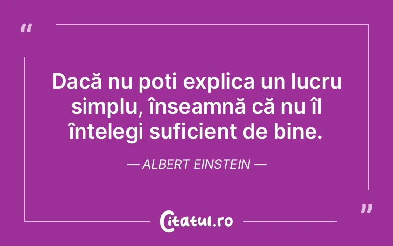 Citat Albert Einstein - citate viata