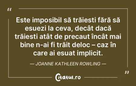 Viaţa este un careu de rebus pe care-l ...