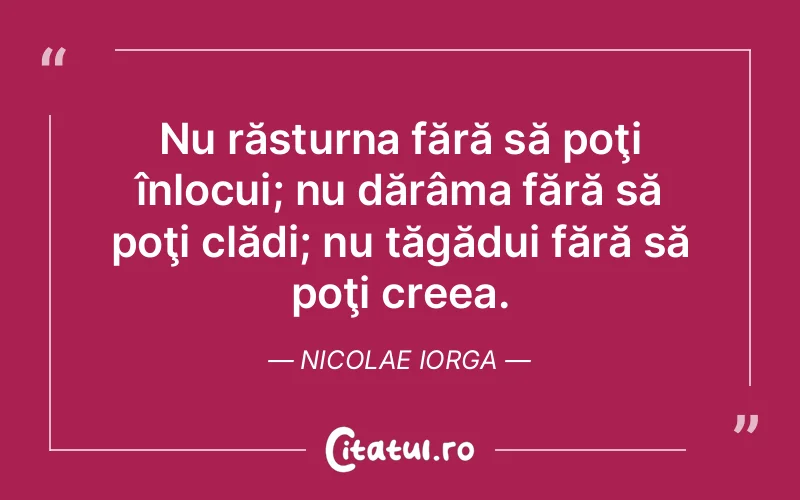 Citat Nicolae Iorga - citate viata