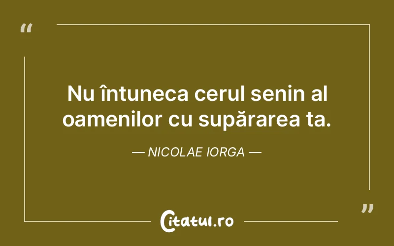 Citat Nicolae Iorga - citate viata