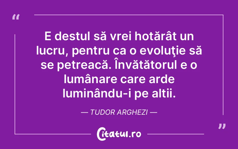Citat Tudor Arghezi - citate viata