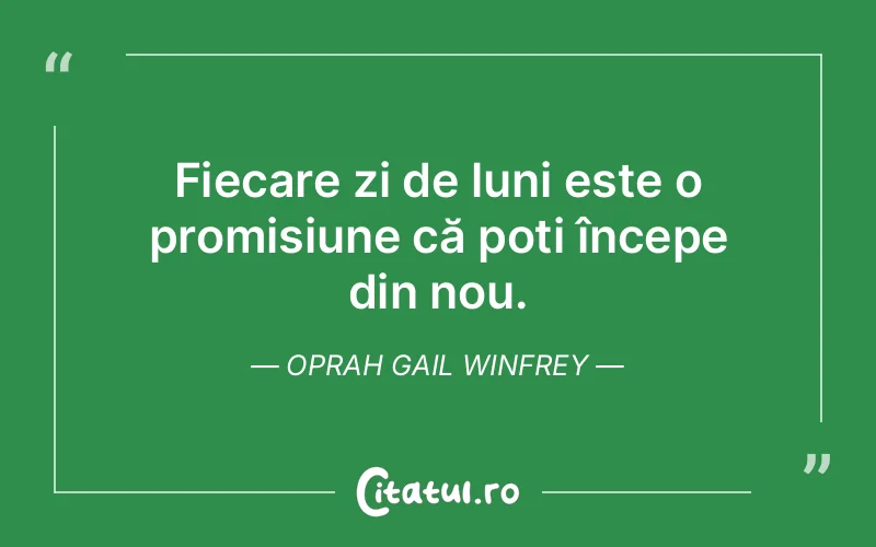 Citat Oprah Gail Winfrey - citate viata