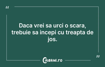 Astazi este acel "maine" de care te teme...