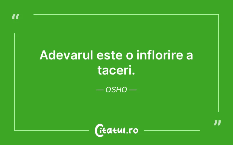 Citat Osho - citate viata