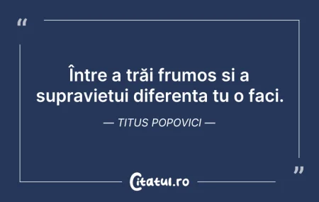Citeste si: Viața este o oglindă a sufletului nostru...