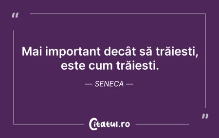 Citeste si: Viața este o oglindă și va reflecta gând...