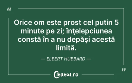Citeste si: Cel mai important lucru pentru mine este...