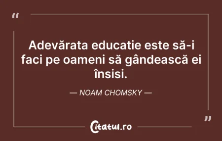 Citeste si: Nu eşti făcut să faci ceea ce este uşor,...