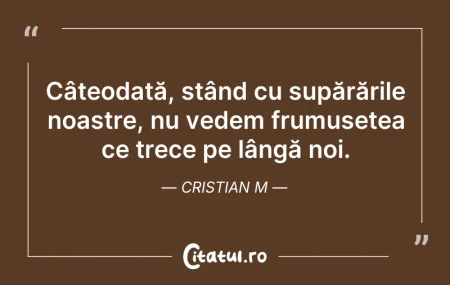 Citeste si: Sa nu te urci prea sus pe piramida. In v...