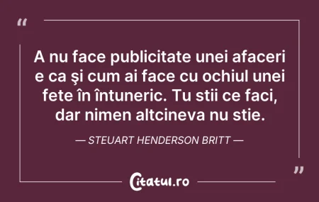 Pentru profit și nu din altruism, ne asi... Citeste si: Pentru profit și nu din altruism, ne asi...
