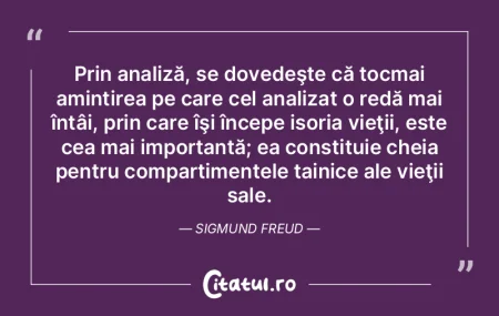 Prin analiză, se dovedeşte că tocmai ... Prin analiză, se dovedeşte că tocmai ...