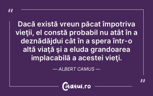 Citat Viață - Citatul.ro