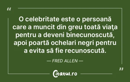 O celebritate este o persoană care a mu... O celebritate este o persoană care a mu...