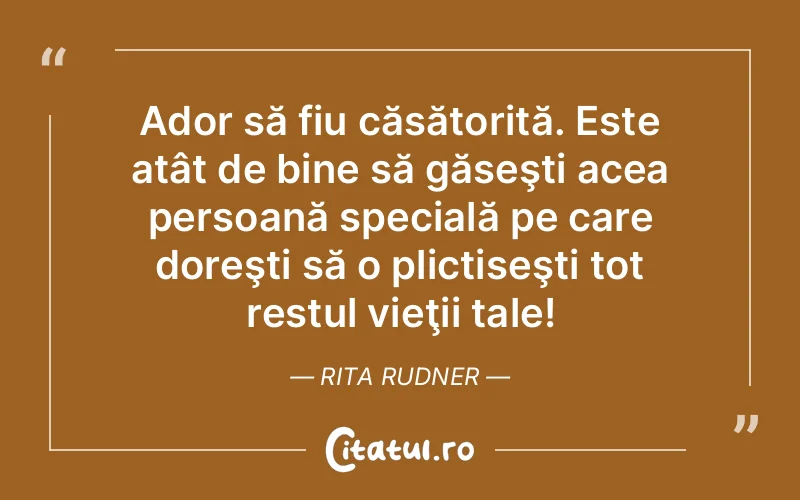 Citat Rita Rudner - citate viata
