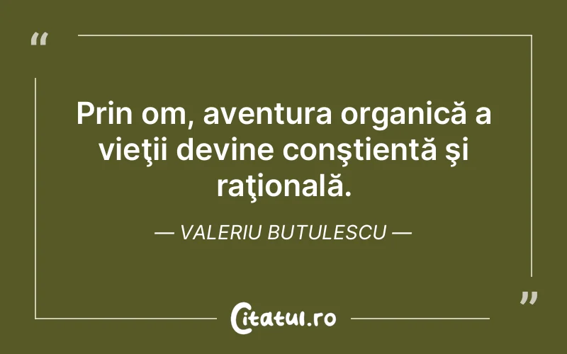 Citat Valeriu Butulescu - citate viata