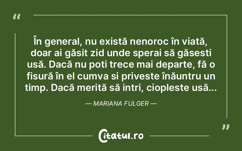 Citat Autor necunoscut - citate viata
