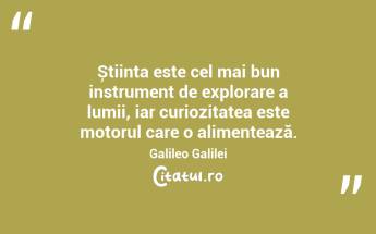 Inteligența presupune sa înțelegi că fiecare zi este o oportunitate de a învăța ceva nou!...