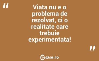 Cel mai important lucru pe care il puteti invata este cum sa ganditi, nu ce sa ganditi. Eleanor Roosevelt...
