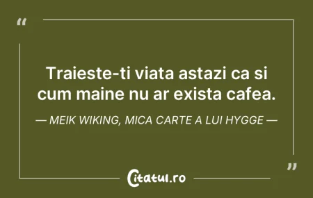 Cafeaua este o bautura magica. O multime...