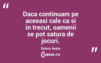 Un erou nu trebuie sa vorbeasca. Cand va fi plecat, lumea va vorbi pentru el. Halo...