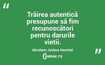 Nu există nimic mai sacru decât un act de compasiune sinceră. Abraham Joshua Heschel...