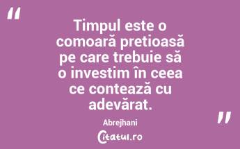 Viața este o poezie în mișcare, iar fiecare moment este un vers unic. Abrejhani...