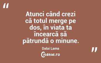 Când lucrurile merg prost, nu merge cu ele. Elvis Presley...